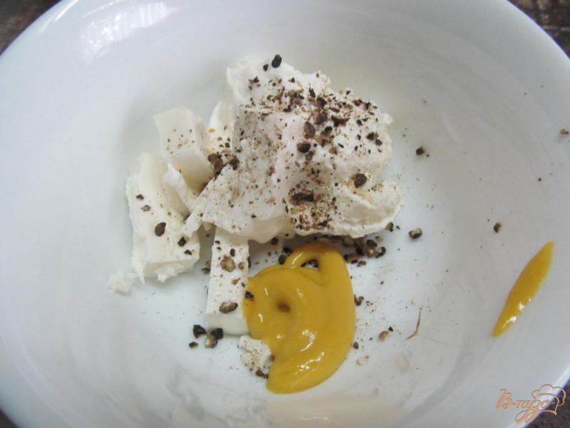 Фото приготовление рецепта: Тарталетки с фасолью и яйцом пашот шаг №2