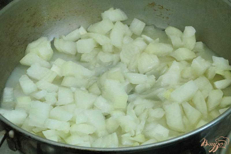 Фото приготовление рецепта: Картофельные зразы с мясом, в кукурузной панировке шаг №3