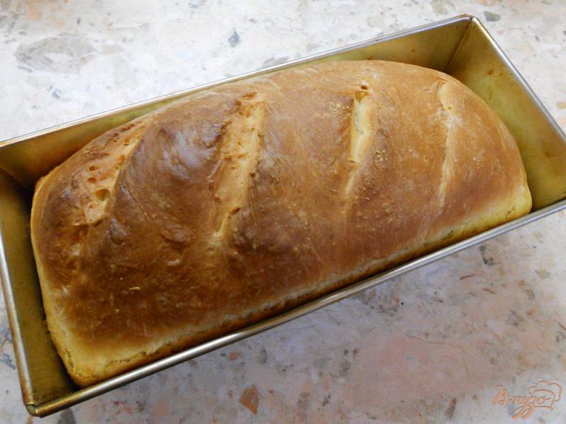 Фото приготовление рецепта: Домашний хлеб на молоке с медом шаг №6