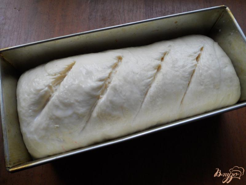 Фото приготовление рецепта: Домашний хлеб на молоке с медом шаг №5