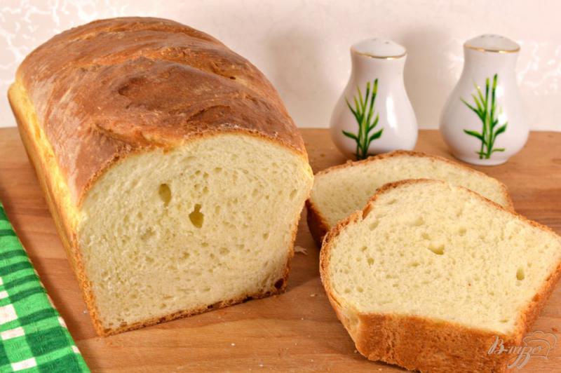 Фото приготовление рецепта: Домашний хлеб на молоке с медом шаг №7