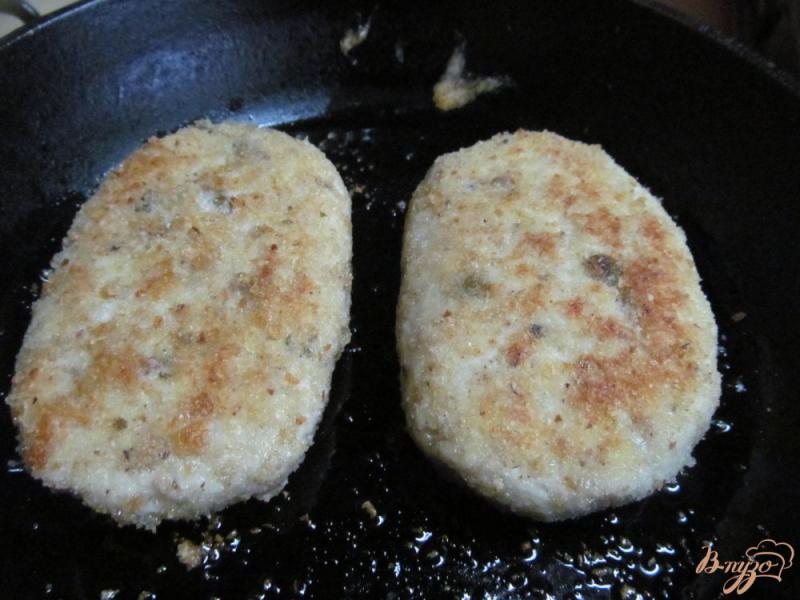 Фото приготовление рецепта: Котлеты из картофеля с мясным фаршем шаг №6
