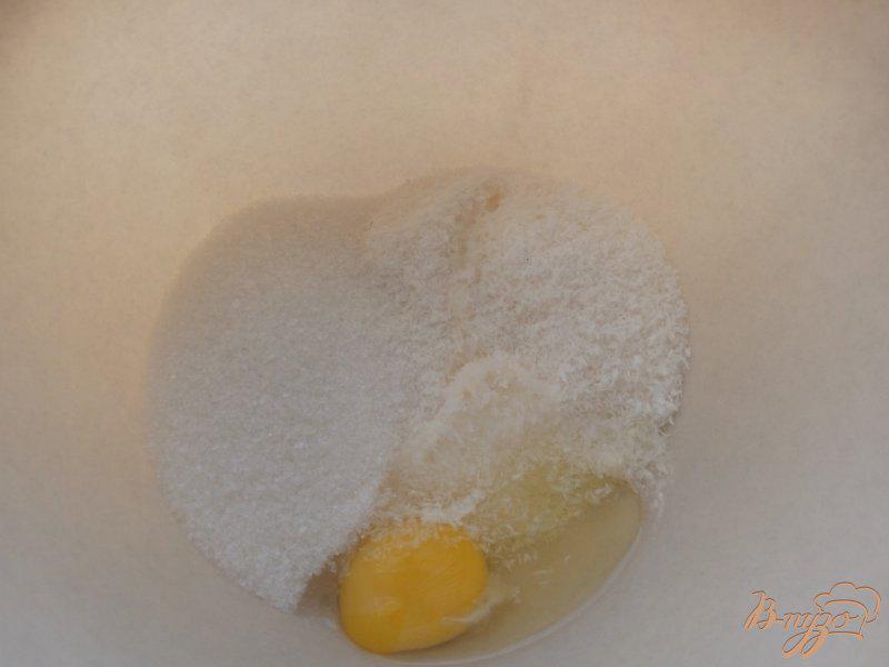 Фото приготовление рецепта: Печенье творожно-кокосовое «Ватрушка» шаг №3