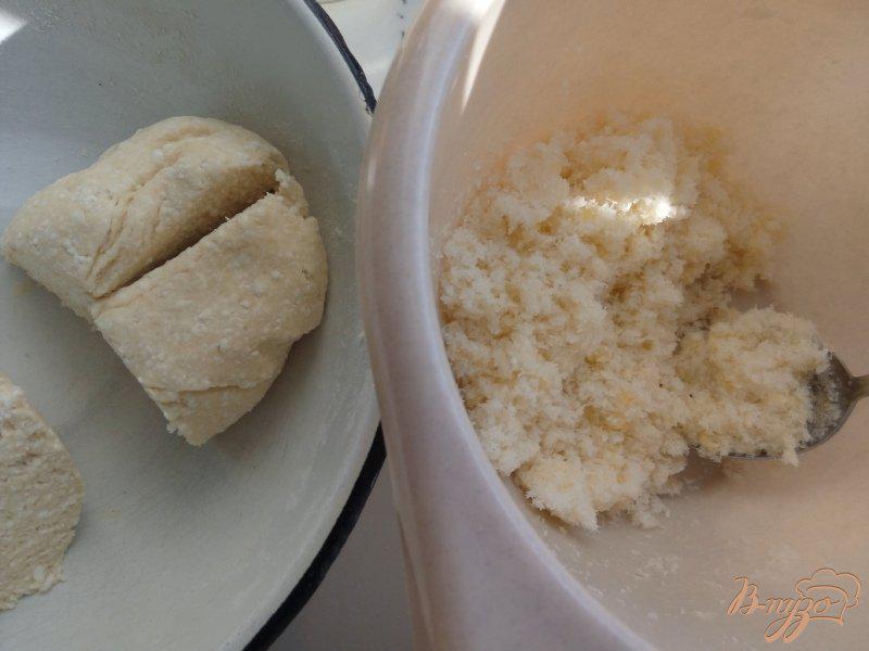 Фото приготовление рецепта: Печенье творожно-кокосовое «Ватрушка» шаг №4
