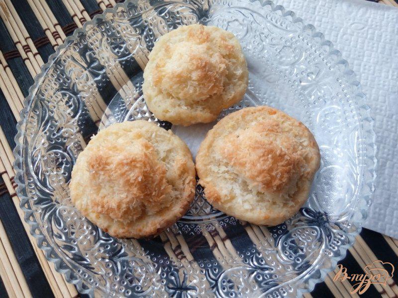 Фото приготовление рецепта: Печенье творожно-кокосовое «Ватрушка» шаг №7