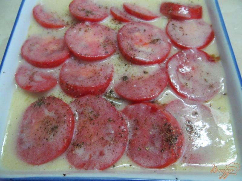 Фото приготовление рецепта: Запеченные овощи в соусе бешамель шаг №5
