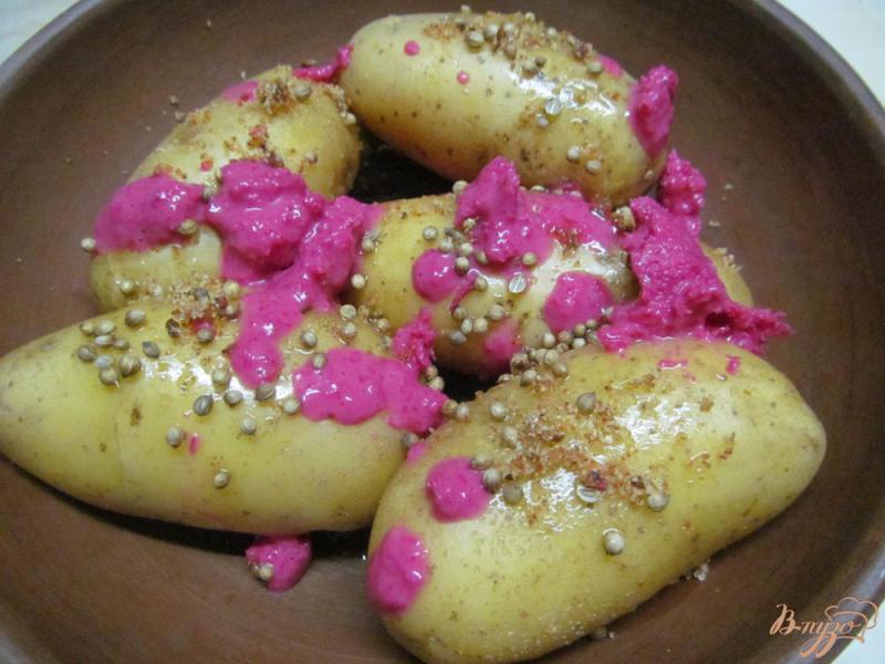 Фото приготовление рецепта: Печеный картофель в хрене с кориандром шаг №1