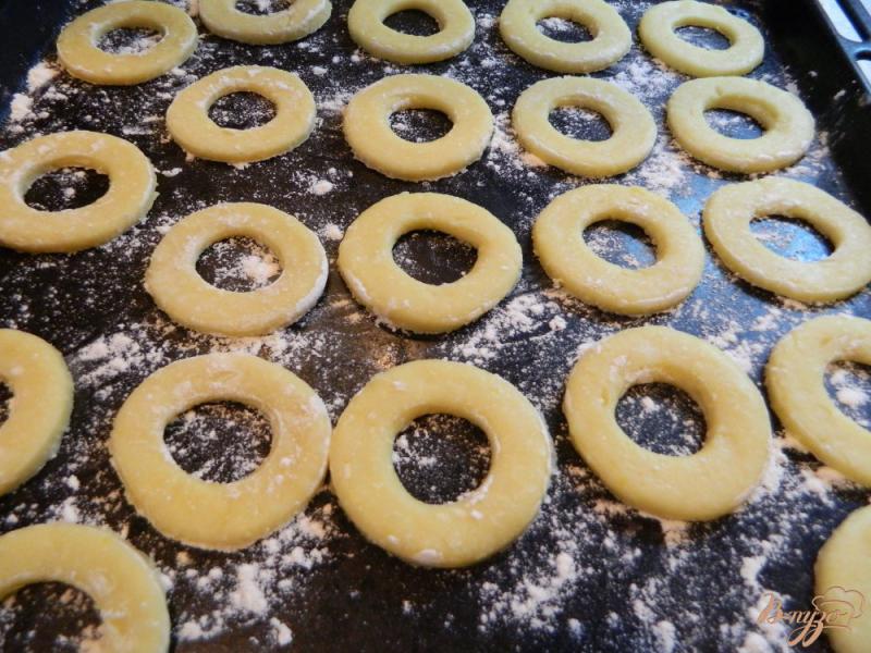 Фото приготовление рецепта: Печенье с кокосовой стружкой шаг №6