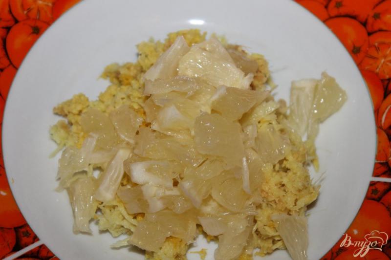 Фото приготовление рецепта: Имбирно - лимонная витаминная заготовка для чая шаг №4