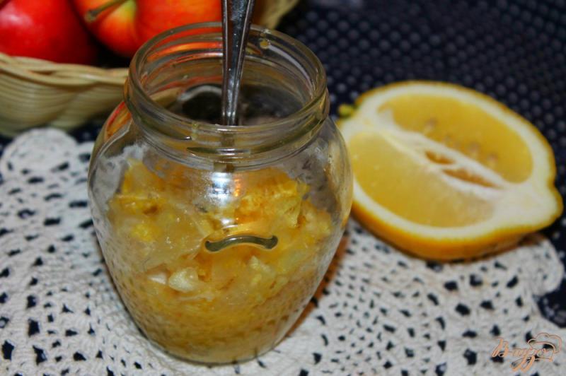Фото приготовление рецепта: Имбирно - лимонная витаминная заготовка для чая шаг №6