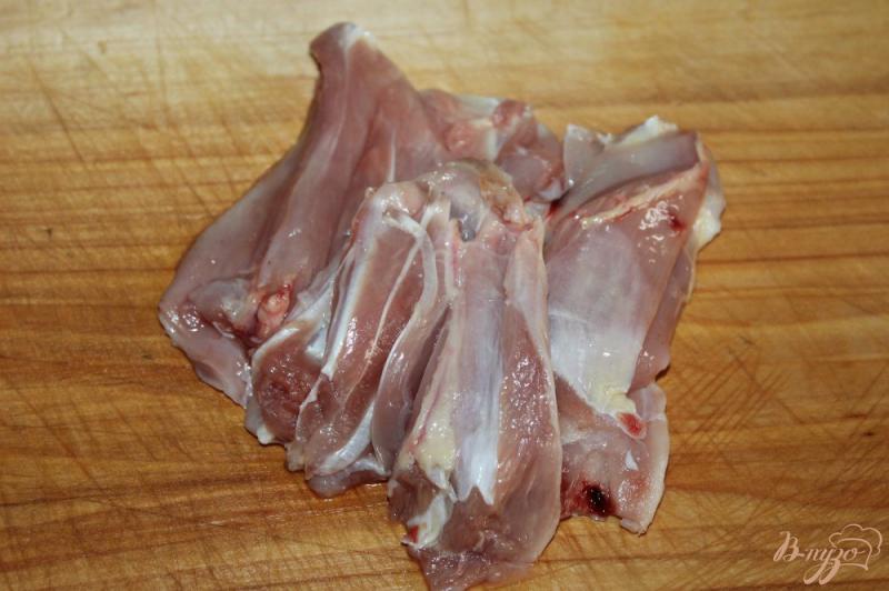 Фото приготовление рецепта: Куриные палочки в кукурузной панировке во фритюре шаг №1