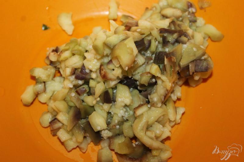 Фото приготовление рецепта: Овощные котлеты из печеного баклажана с сыром и морковью шаг №1