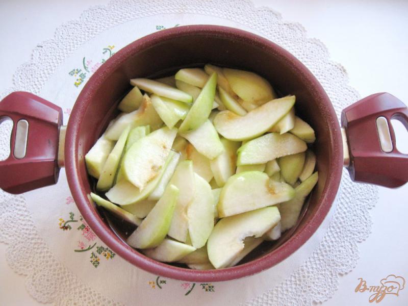 Фото приготовление рецепта: Варенье из груш с ежевикой шаг №3
