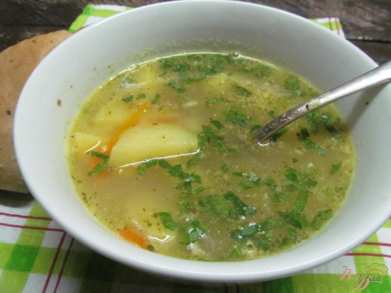 Фото приготовление рецепта: Суп с гречневыми клецками шаг №8
