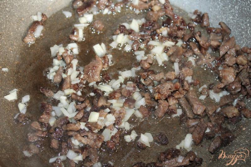 Фото приготовление рецепта: Баклажаны с мясной начинкой и помидорами шаг №5