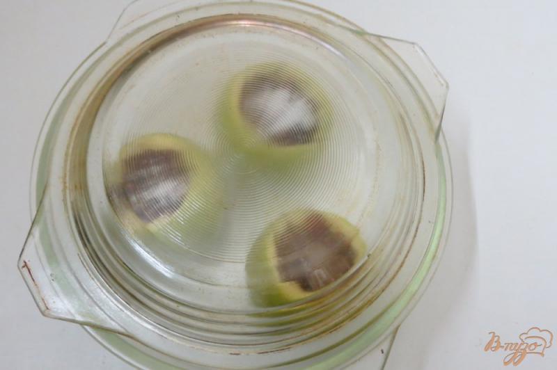 Фото приготовление рецепта: Яблоки запеченные в микроволновке шаг №8