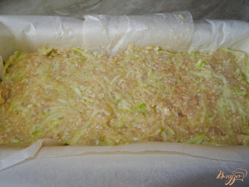 Фото приготовление рецепта: Запеканка куриная с кабачком шаг №8
