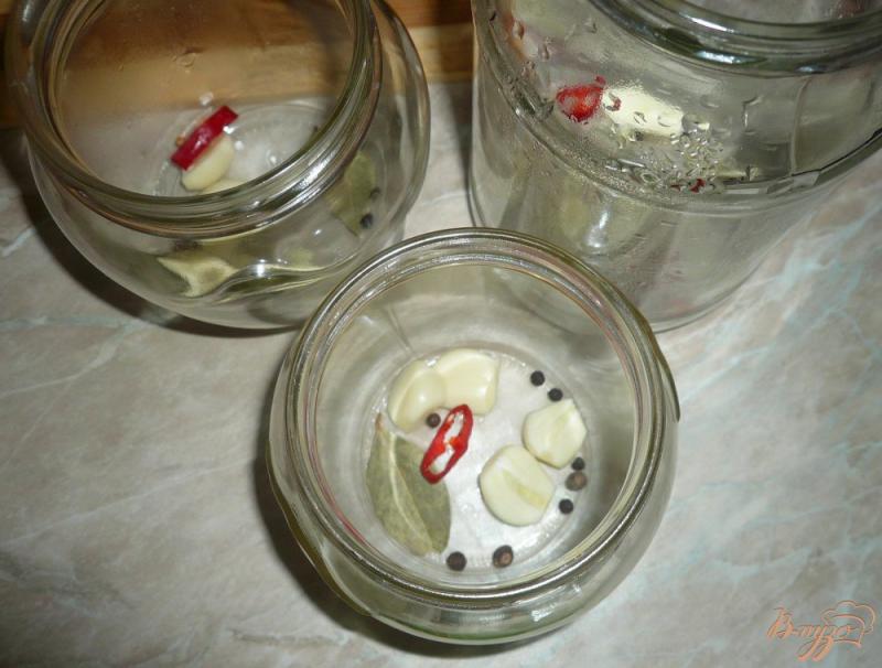 Фото приготовление рецепта: Огурцы с зернами горчицы на зиму шаг №4