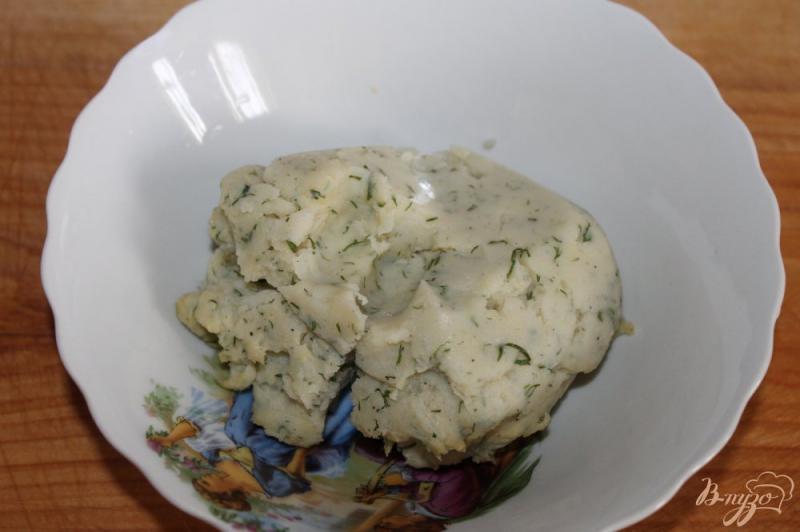 Фото приготовление рецепта: Картофельные шарики в кукурузной панировке шаг №1