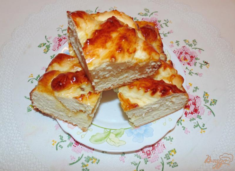 Фото приготовление рецепта: Пирог с лимонным джемом шаг №8