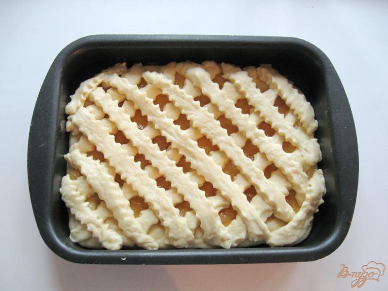 Фото приготовление рецепта: Пирог с лимонным джемом шаг №5
