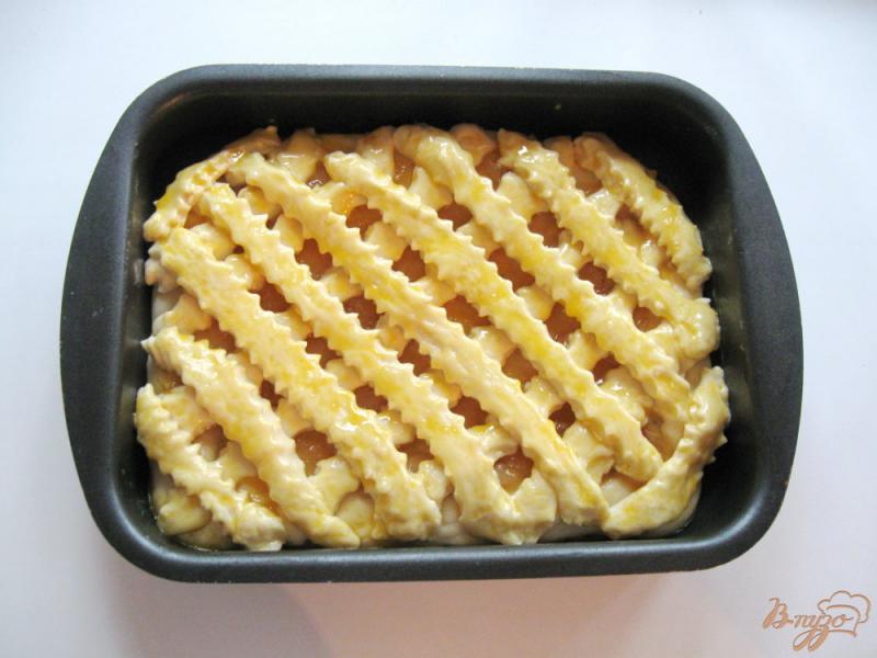 Фото приготовление рецепта: Пирог с лимонным джемом шаг №6