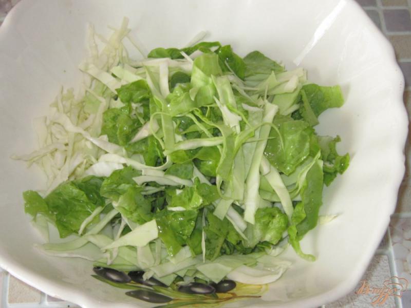 Фото приготовление рецепта: Салат из овощей с кешъю шаг №1