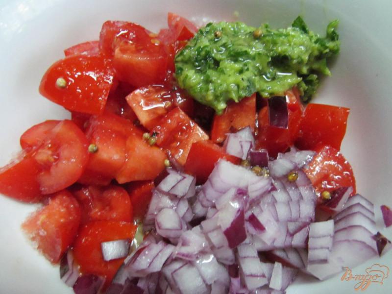 Фото приготовление рецепта: Тарт с помидорным салатом шаг №1