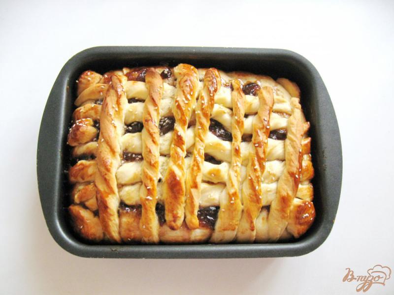 Фото приготовление рецепта: Пирог со сливовым повидлом шаг №7