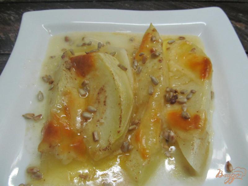 Фото приготовление рецепта: Запеченная дыня с сыром моцарелла шаг №5