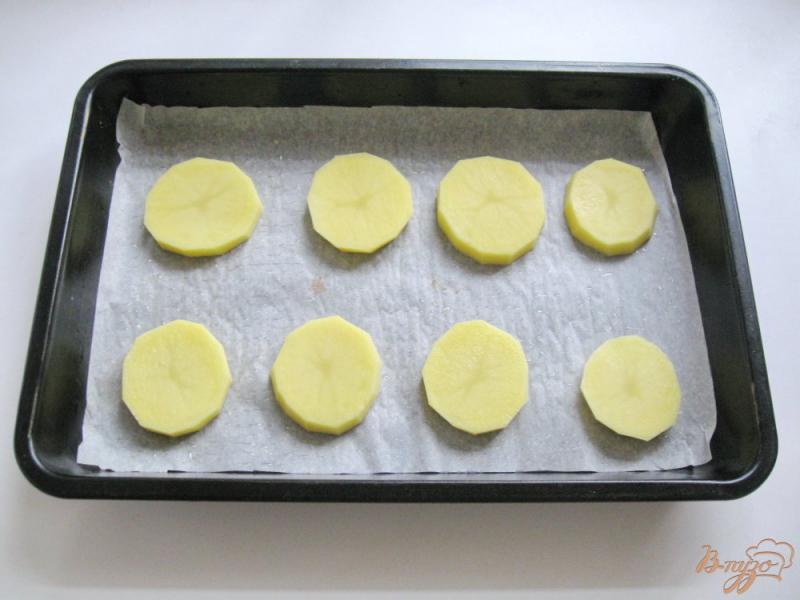 Фото приготовление рецепта: Картофельные кораблики шаг №4