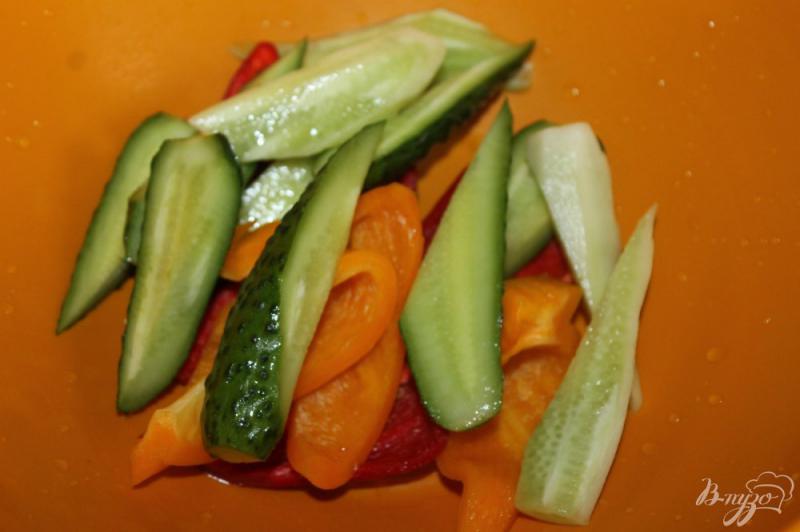 Фото приготовление рецепта: Маринованные овощи с горчицей, медом и чили шаг №2