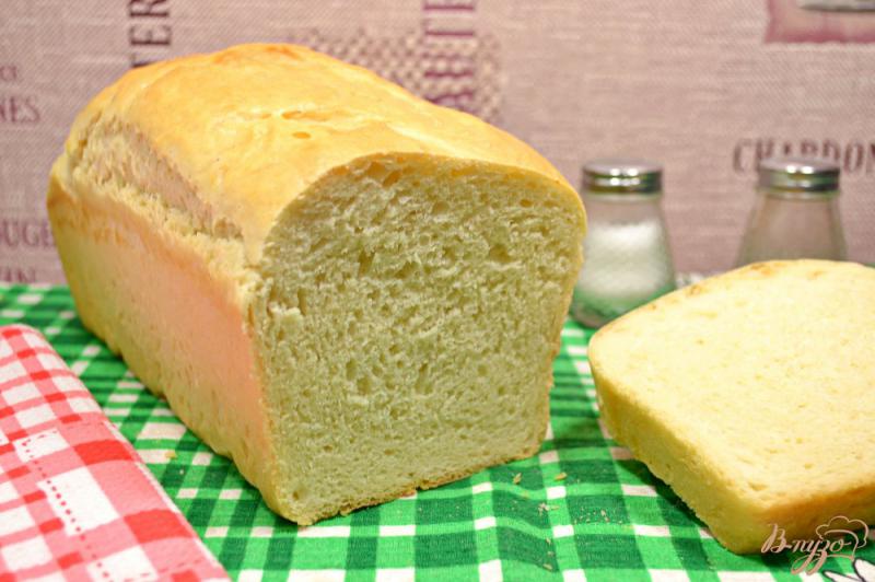 Фото приготовление рецепта: Сметанный хлеб шаг №9