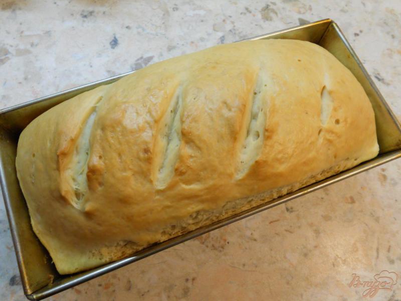 Фото приготовление рецепта: Сметанный хлеб шаг №8