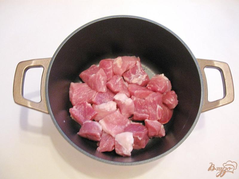 Фото приготовление рецепта: Свинина в соевом соусе шаг №1
