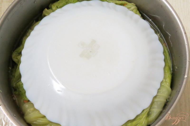 Фото приготовление рецепта: Голубцы из савойской капустой ( с бонусом) шаг №13