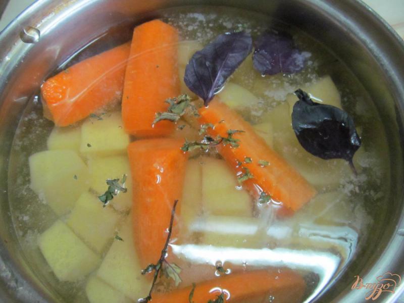 Фото приготовление рецепта: Овощной горячий салат шаг №1