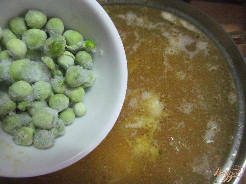 Фото приготовление рецепта: Гречневый суп с тыквой на утином бульоне шаг №6