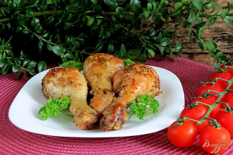 Фото приготовление рецепта: Куриные голени в духовке шаг №8