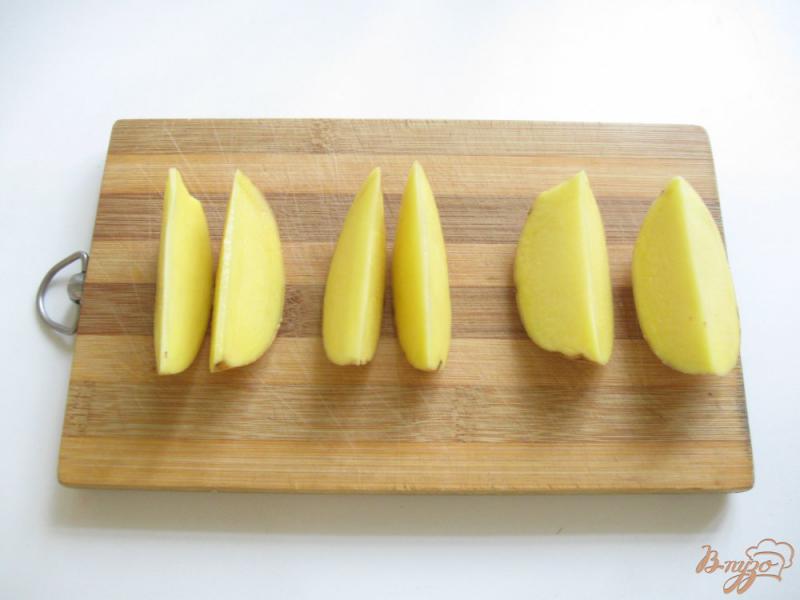 Фото приготовление рецепта: Картофель по - деревенски шаг №2