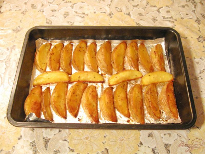 Фото приготовление рецепта: Картофель по - деревенски шаг №6