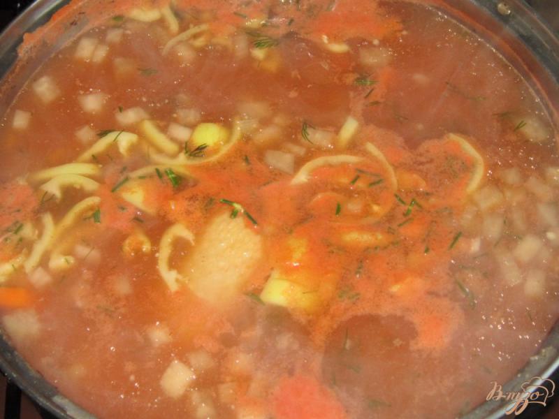 Фото приготовление рецепта: Суп из утки с рисом шаг №9