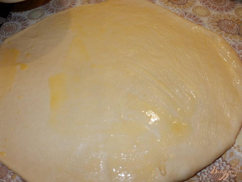 Фото приготовление рецепта: Сахарные булочки шаг №4