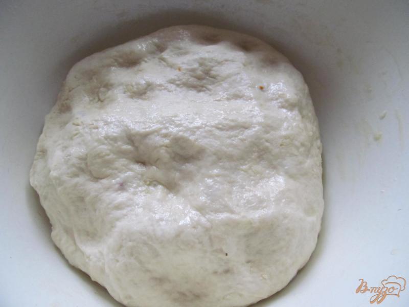 Фото приготовление рецепта: Хлеб с чесноком имбирем и тимьяном шаг №4