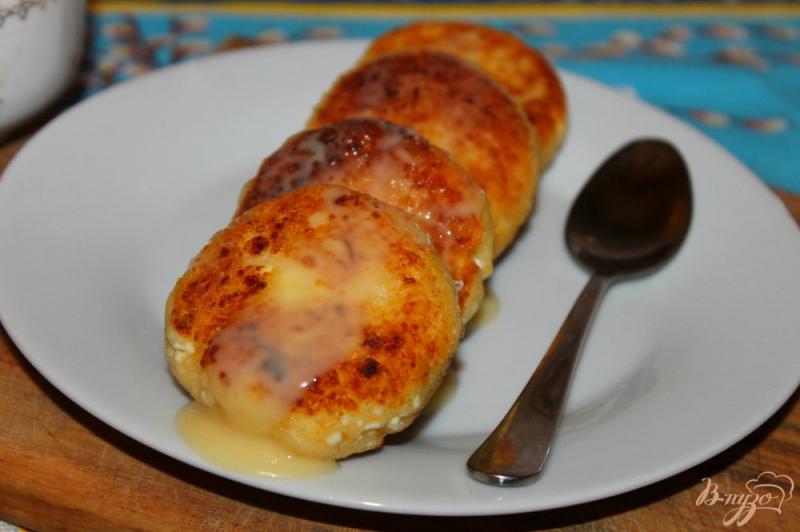 Фото приготовление рецепта: Сладкие сырники с тыквой шаг №8