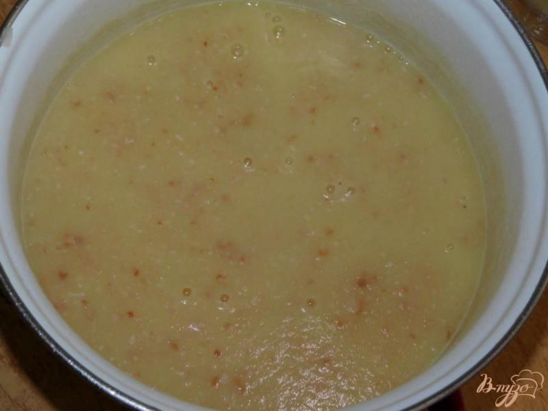 Фото приготовление рецепта: Суп-пюре с беконом и кабачком шаг №5