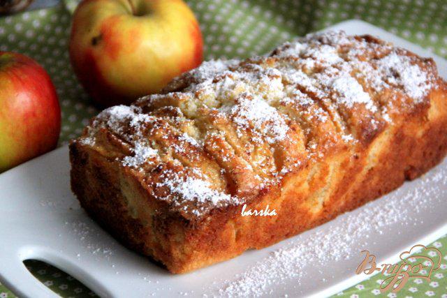 Фото приготовление рецепта: Яблочный пирог от бабушки Эммы шаг №9