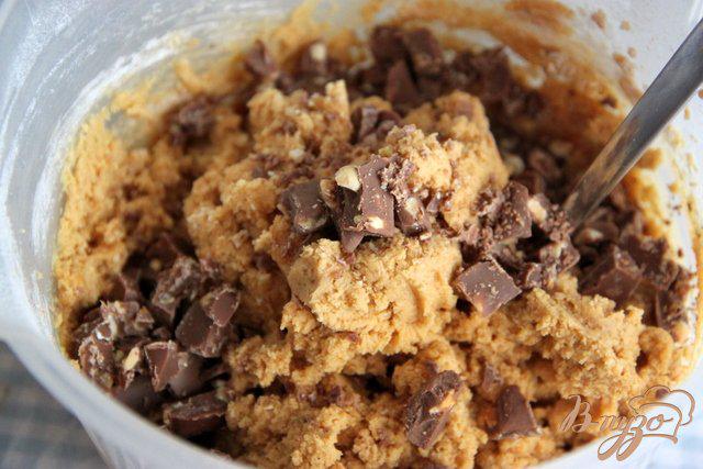 Фото приготовление рецепта: Печенье с арахисовой пастой шаг №5