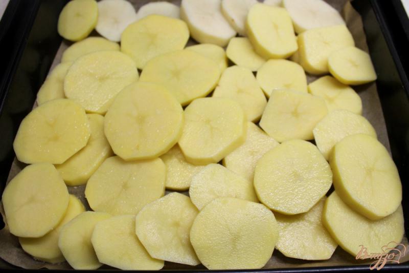Фото приготовление рецепта: Картофель с грудинкой в духовке шаг №1