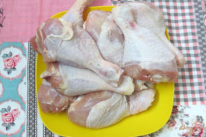 Фото приготовление рецепта: Куриный холодец с желатином шаг №2